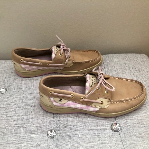 Sperry Top Sider Ladies Leather Boat Shoes - Picture 5 of 9